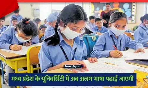 Madhya Pradesh universities Indian languages scheme