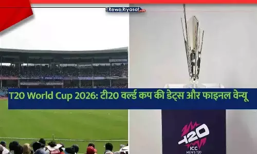 2026 T20 World Cup Dates and Final Venue India Sri Lanka