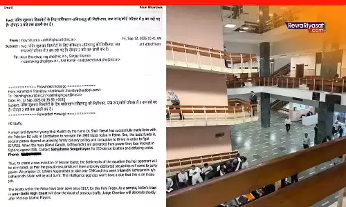 दिल्ली और बॉम्बे हाईकोर्ट को बम से उड़ाने की धमकी: लिखा- जुमे की नमाज के बाद बम फटेगा, कोर्ट खाली; बम स्क्वॉड तैनात, तलाशी जारी दिल्ली और बॉम्बे हाईकोर्ट को बम से उड़ाने की धमकी: लिखा- जुमे की नमाज के बाद बम फटेगा, कोर्ट खाली; बम स्क्वॉड तैनात, तलाशी जारी