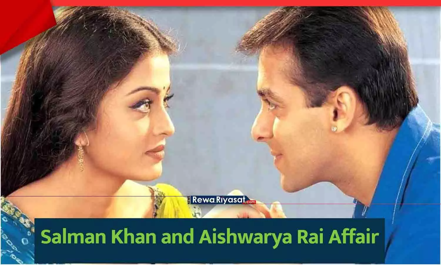 लमान खान और ऐश्वर्या राय फिल्म हम दिल दे चुके सनम के सेट पर रोमांटिक अंदाज में