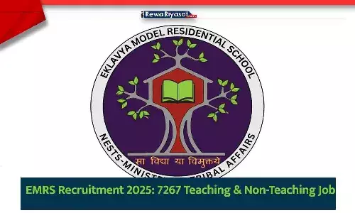 EMRS TGT PGT Hostel Warden Recruitment 2025 Online Apply