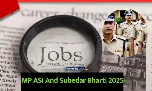 MP Police ASI and Subedar Recruitment 2025 Official Notification