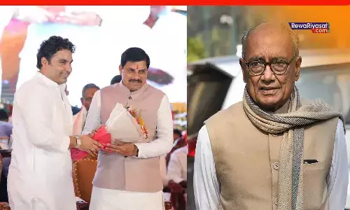 रीवा में BJP MLA सिद्धार्थ तिवारी ने दिग्विजय सिंह को मौलाना कहा, पूर्व सीएम के जवाब ने सियासी गलियारे में हलचल मचा दी