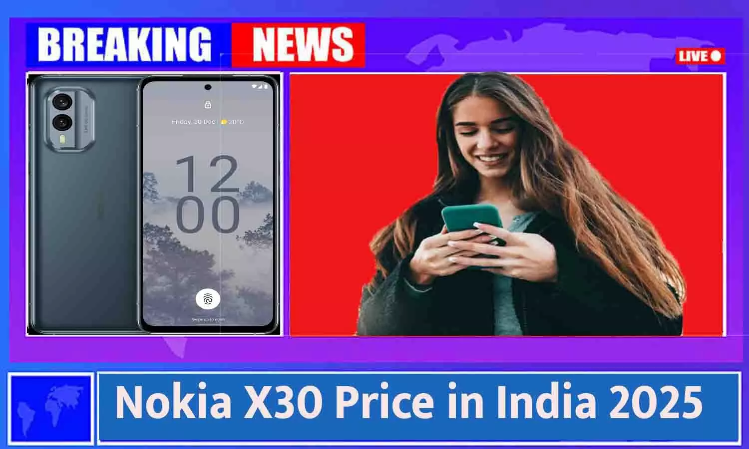 Nokia X30 Price in India 2025 Nokia X30 Price in India 2025
