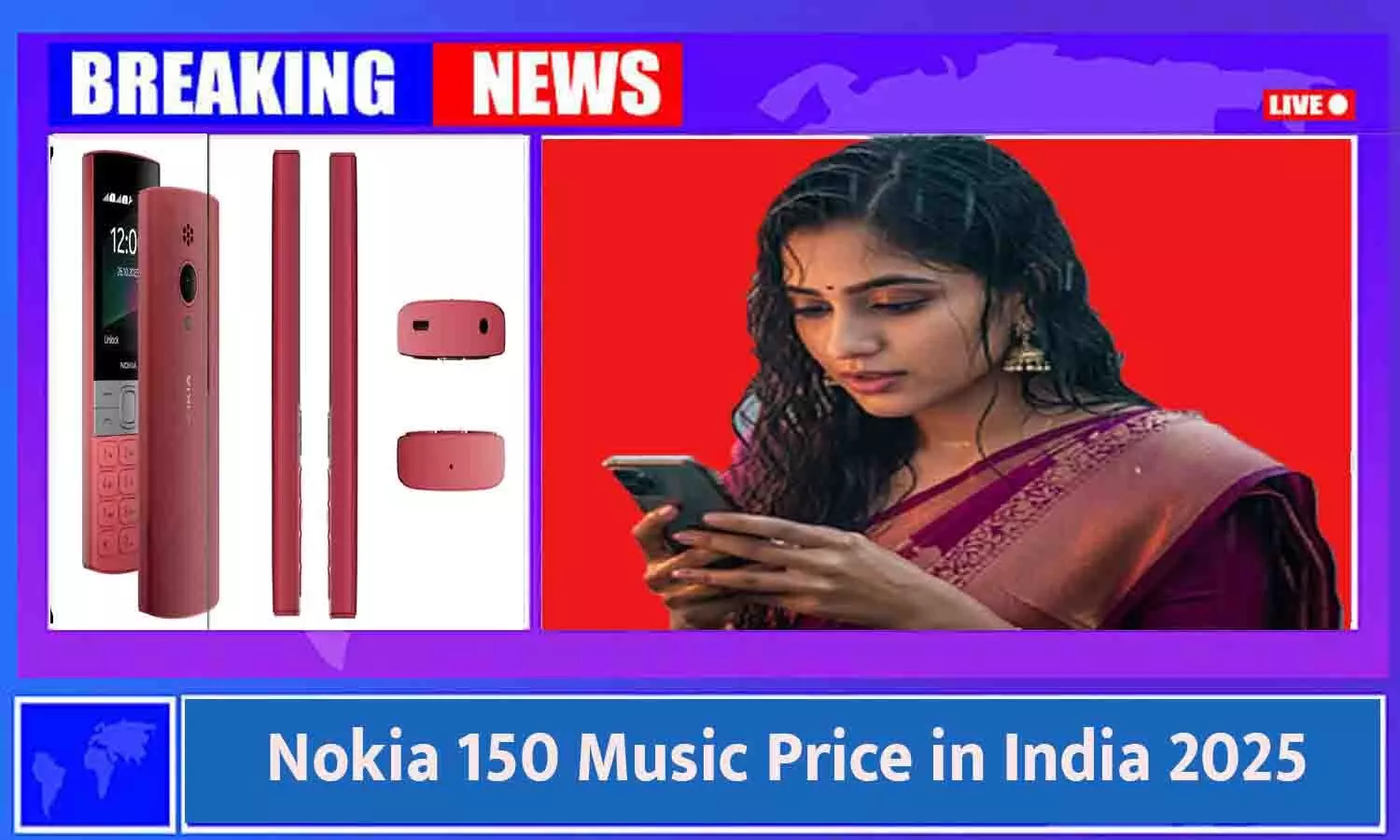 Nokia 150 Music Price in India 2025
