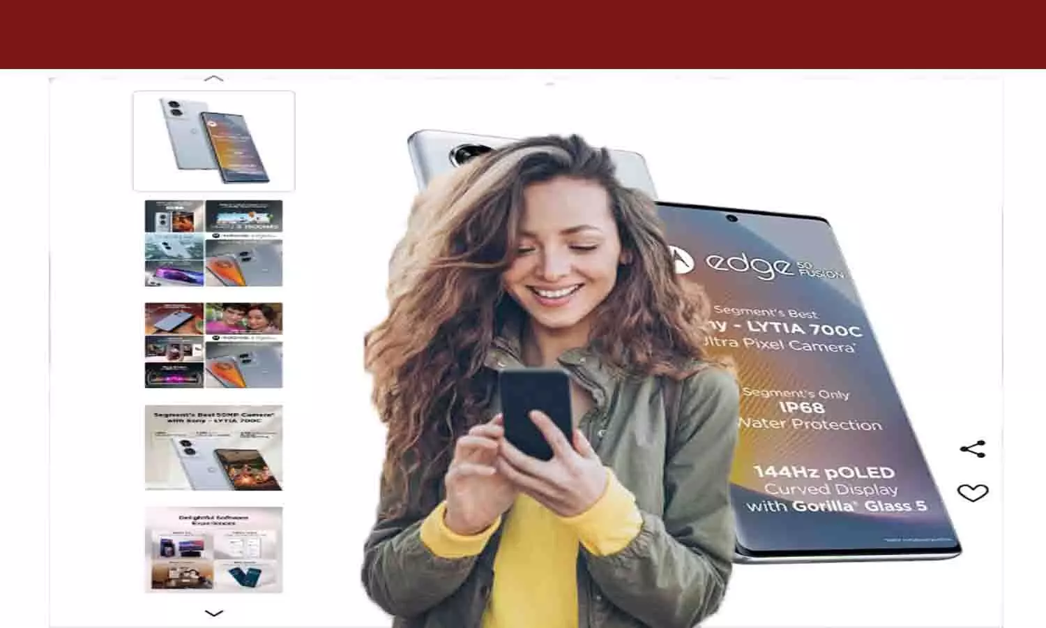Motorola Edge 50 Fusion 5G कीमत, फीचर्स और ऑफर्स 2025 | Motorola Edge 50 Fusion Price