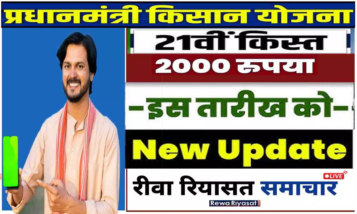 PM Kisan Samman Nidhi 21 Kist Kab Aayegi: