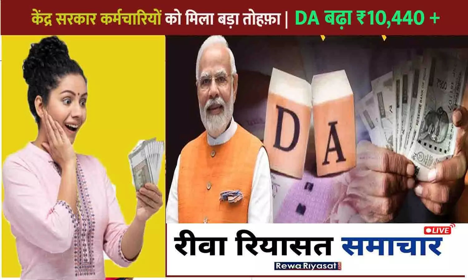 Central Govt Employees DA Hike 2025