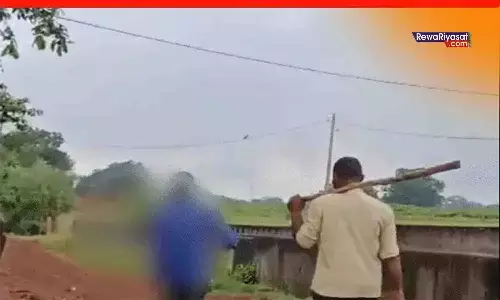 मऊगंज में युवक से बर्बरता: निर्वस्त्र घुमाया, जंगल में बंधक बनाकर पीटा; वीडियो वायरल, तीन गिरफ्तार मऊगंज में युवक से बर्बरता: निर्वस्त्र घुमाया, जंगल में बंधक बनाकर पीटा; वीडियो वायरल, तीन गिरफ्तार