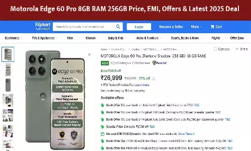 Motorola Edge 60 Pro 8GB RAM 256GB Price, EMI, Offers & Latest 2025 Deal