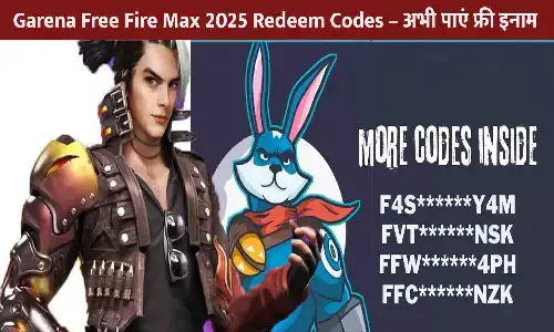 Garena Free Fire Max 2025 Redeem Codes