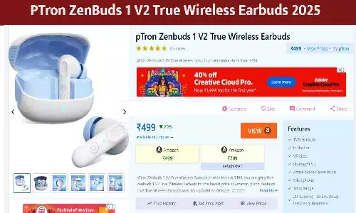 PTron ZenBuds 1 V2 True Wireless Earbuds 2025 – Best Sound & Comfort