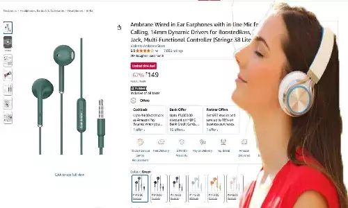 Ambrane Stringz 38 Lite Earphones 2025