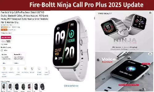 Fire-Boltt Ninja Call Pro Plus 2025