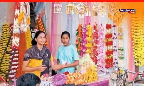 दिवाली हाट बाजार 2025: रीवा के पद्मधर पार्क में सज गई दुकानें, बड़ी संख्या में खरीददारी के लिए पहुंच रहें लोग