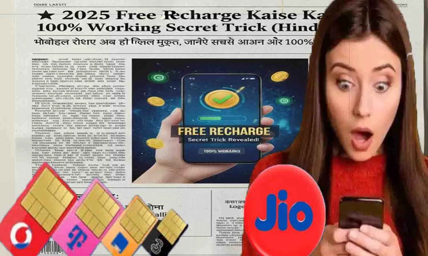 Free Recharge Kaise Kare 2025