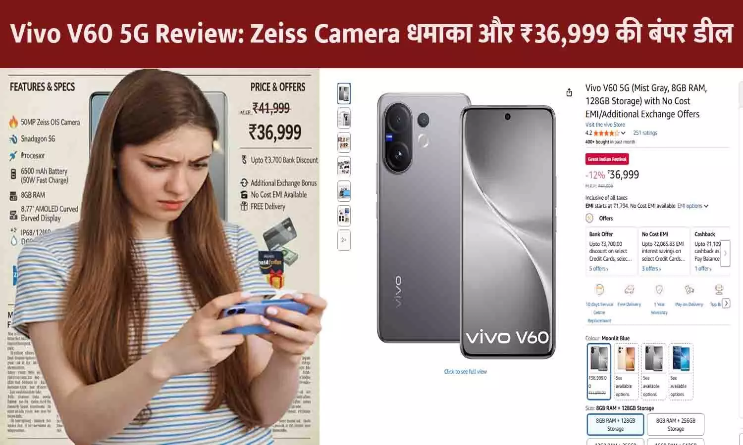 2025 LATEST! Vivo V60 5G Review