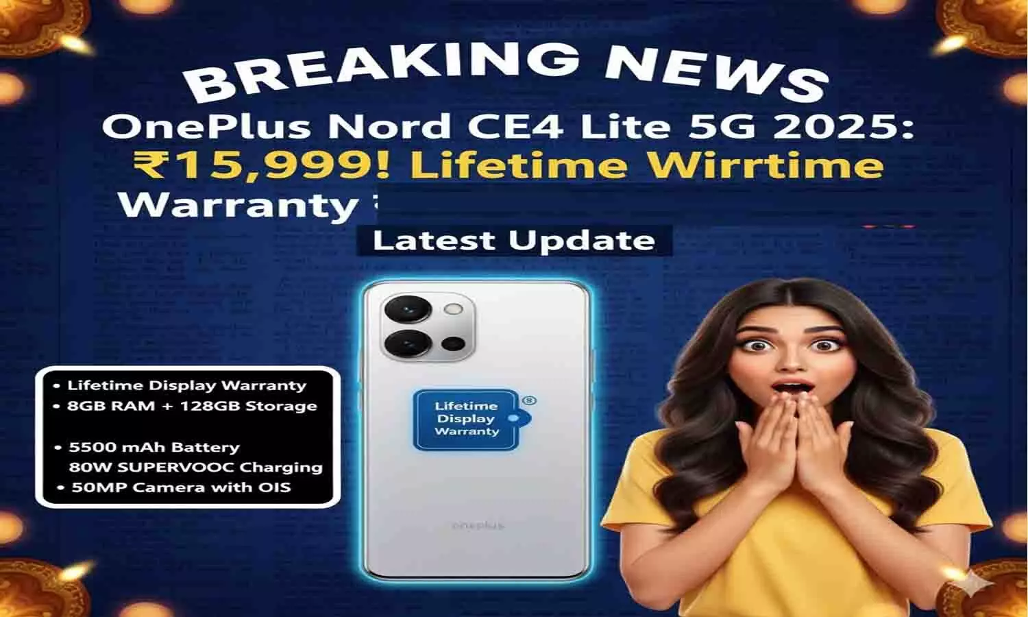 OnePlus Nord CE4 Lite 5G