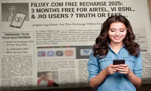Filuxy.Com Free Recharge 2025: Airtel, VI, BSNL & Jio Users को 3 महीने फ्री? जाने सच है फेक. ..