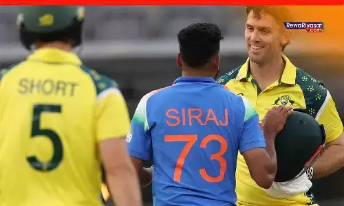 ऑस्ट्रेलिया ने भारत को 7 विकेट से हराया, मिचेल मार्श बने प्लेयर ऑफ द मैच