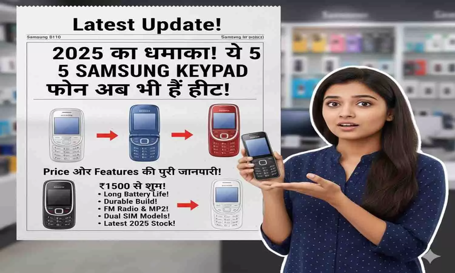 5 Samsung Keypad Mobile