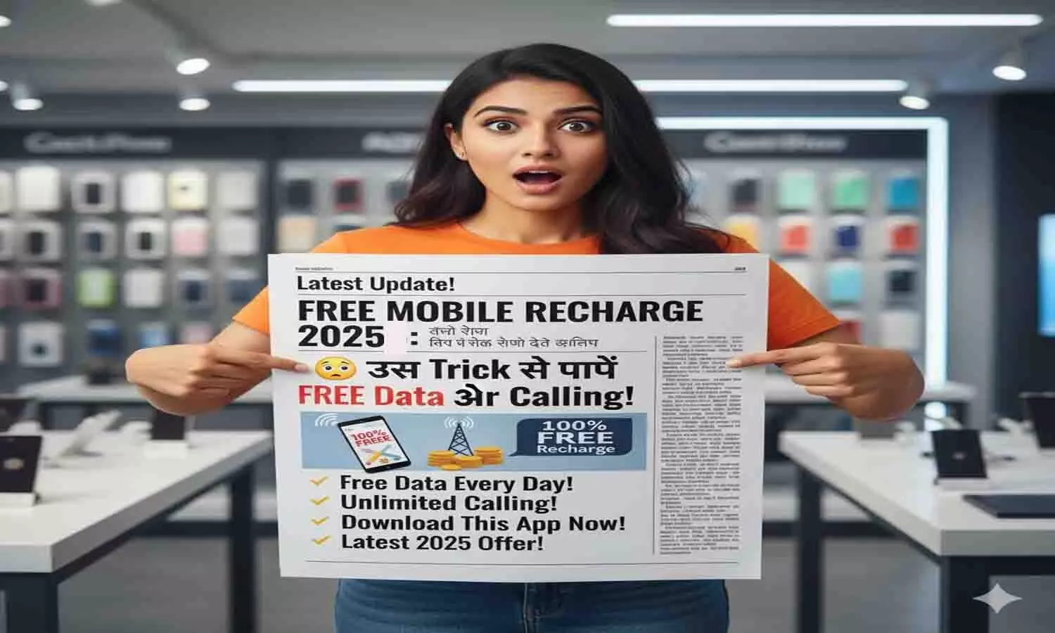 Free Mobile Recharge 2025: इस Trick से पाएं Free Data & Calls | Latest Update