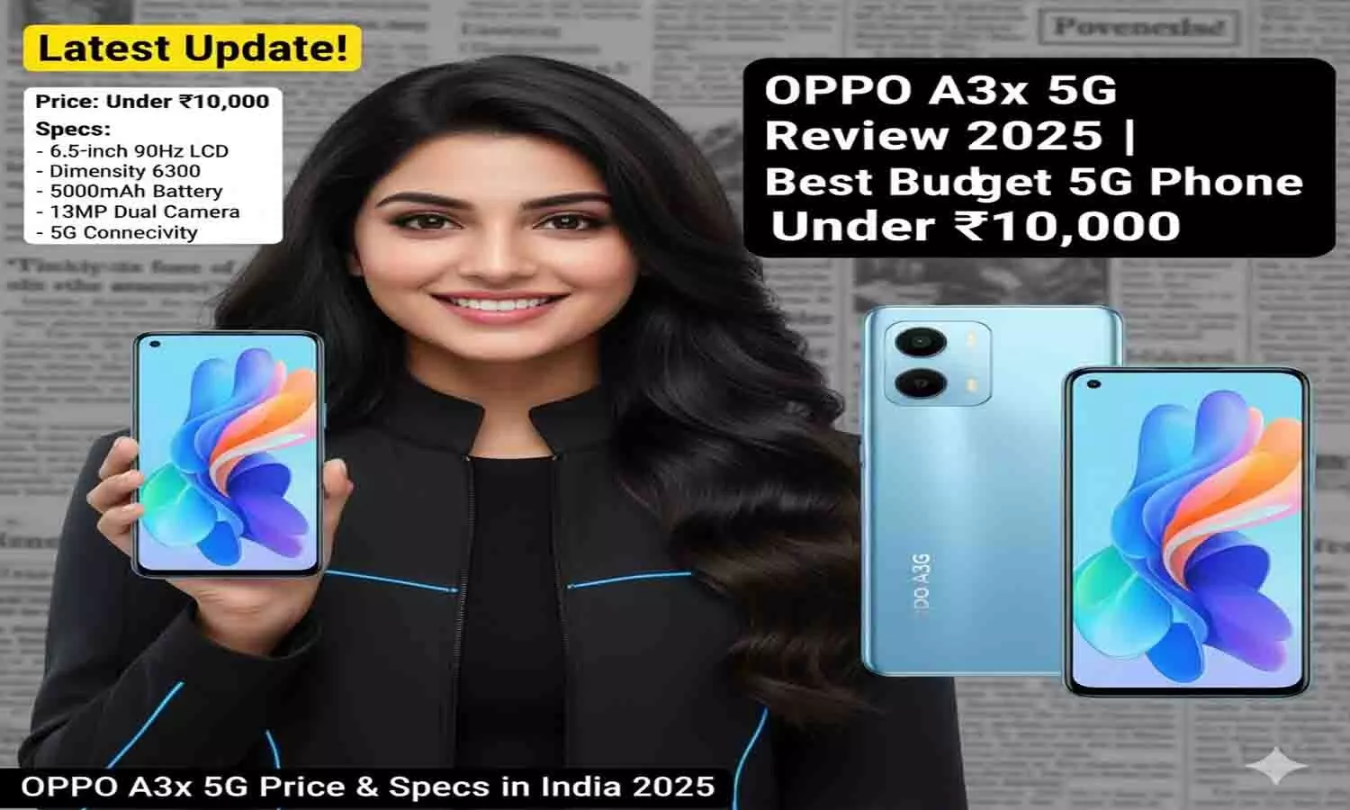 OPPO A3x 5G Starry Purple Review 2025