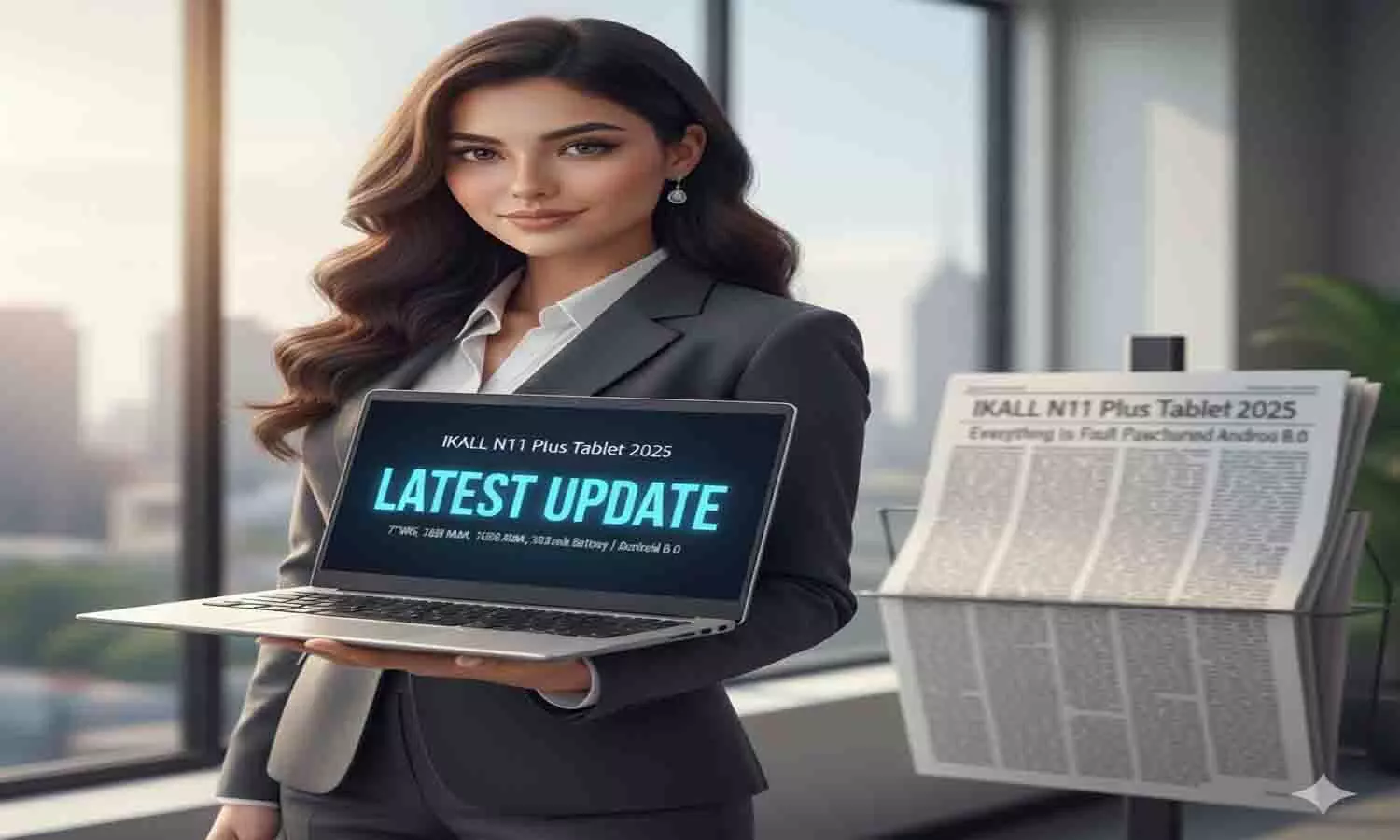 IKALL N11 Plus Tablet 2025 – 7 WiFi, 2GB RAM, 16GB ROM, 3000mAh Battery | Android 8.0