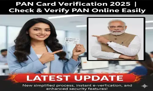 PAN Card Verification 2025 Online Kaise Kare