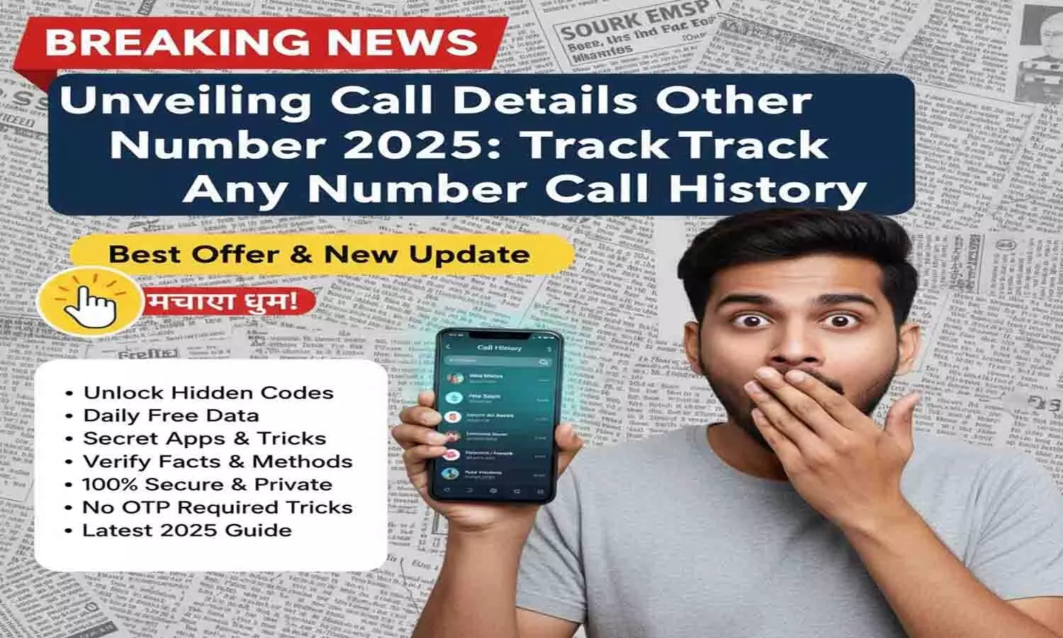 Unveiling Call Details Other Number 2025: किसी भी नंबर की कॉल हिस्ट्री Latest Update Unveiling Call Details Other Number 2025: किसी भी नंबर की कॉल हिस्ट्री Latest Update