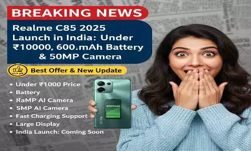 Realme C85 2025 लॉन्च: 10,000₹ से कम, 6000mAh बैटरी और 50MP कैमरा
