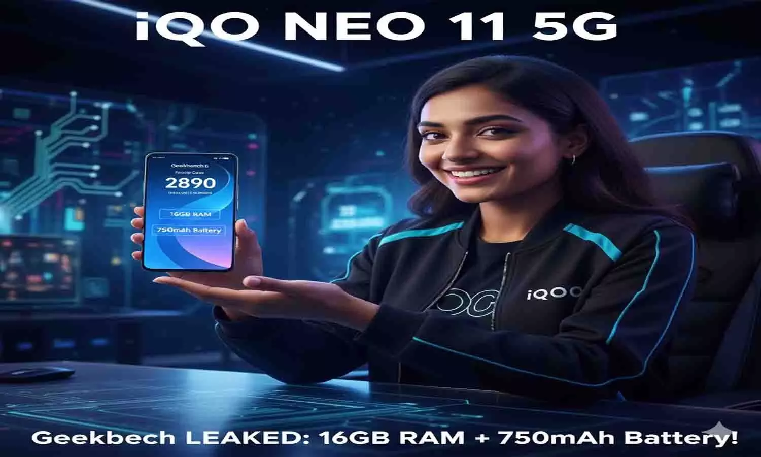 iQOO Neo 11 Launch 2025: 16GB RAM, 7500mAh Battery वाला तगड़ा फोन बेंचमार्क पर दिखा