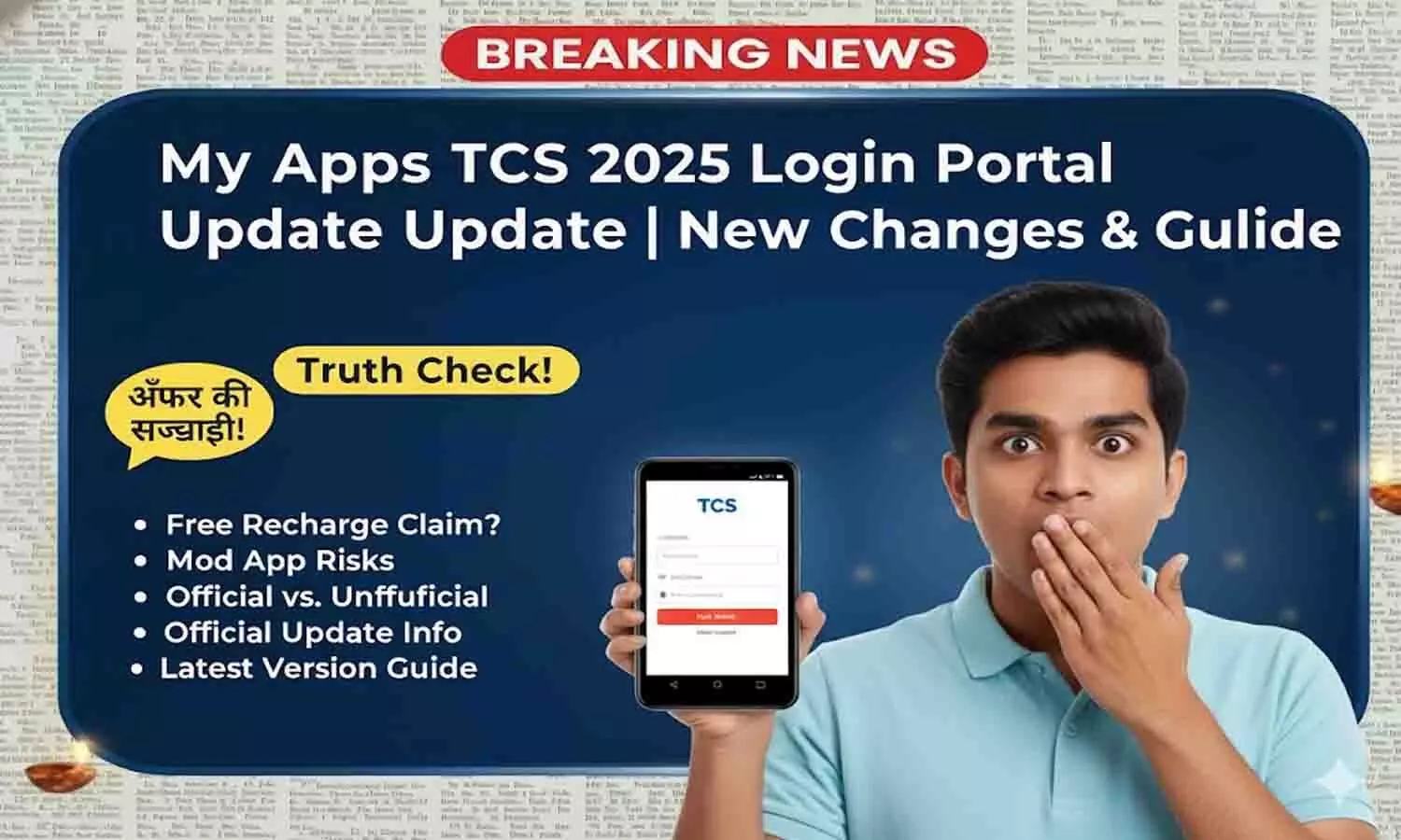 My Apps TCS 2025 Login Update | जानें नया पोर्टल कैसे करें इस्तेमाल और क्या बदल गया अब?