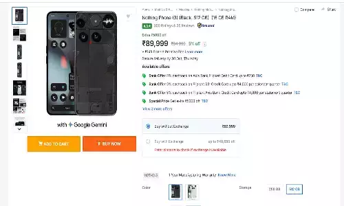 Nothing Phone (3) 2025 Price in India | नथिंग फोन 3 ब्लैक 512GB का धमाका ऑफर और लेटेस्ट अपडेट
