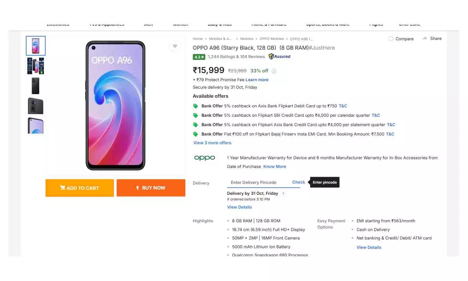 OPPO A96 5G Review 2025 | दमदार बैटरी और शानदार कैमरा वाला Budget King