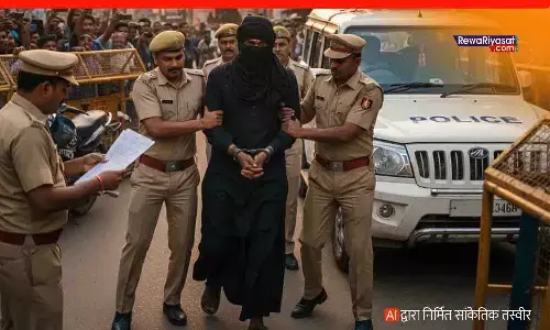 रीवा में तांत्रिक ने झाड़-फूंक के बहाने युवती से किया दुष्कर्म, पुलिस ने आरोपी को किया गिरफ्तार रीवा में तांत्रिक ने झाड़-फूंक के बहाने युवती से किया दुष्कर्म, पुलिस ने आरोपी को किया गिरफ्तार