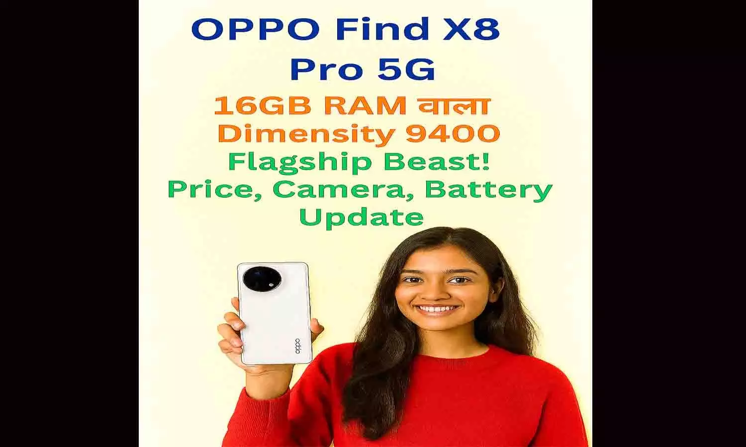 OPPO Find X8 Pro 5G 2025 – 16GB RAM वाला Dimensity 9400 Flagship Beast! Price, Camera, Battery Update OPPO Find X8 Pro 5G 2025 – 16GB RAM वाला Dimensity 9400 Flagship Beast! Price, Camera, Battery Update