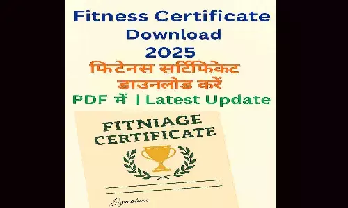Fitness Certificate Format 2025