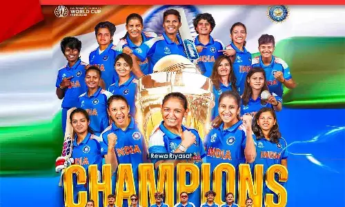 India Women Won World Cup 2025 – 47 साल बाद इतिहास रचा! भारत ने साउथ अफ्रीका को हराकर पहली बार वर्ल्ड कप जीता India Women Won World Cup 2025 – 47 साल बाद इतिहास रचा! भारत ने साउथ अफ्रीका को हराकर पहली बार वर्ल्ड कप जीता