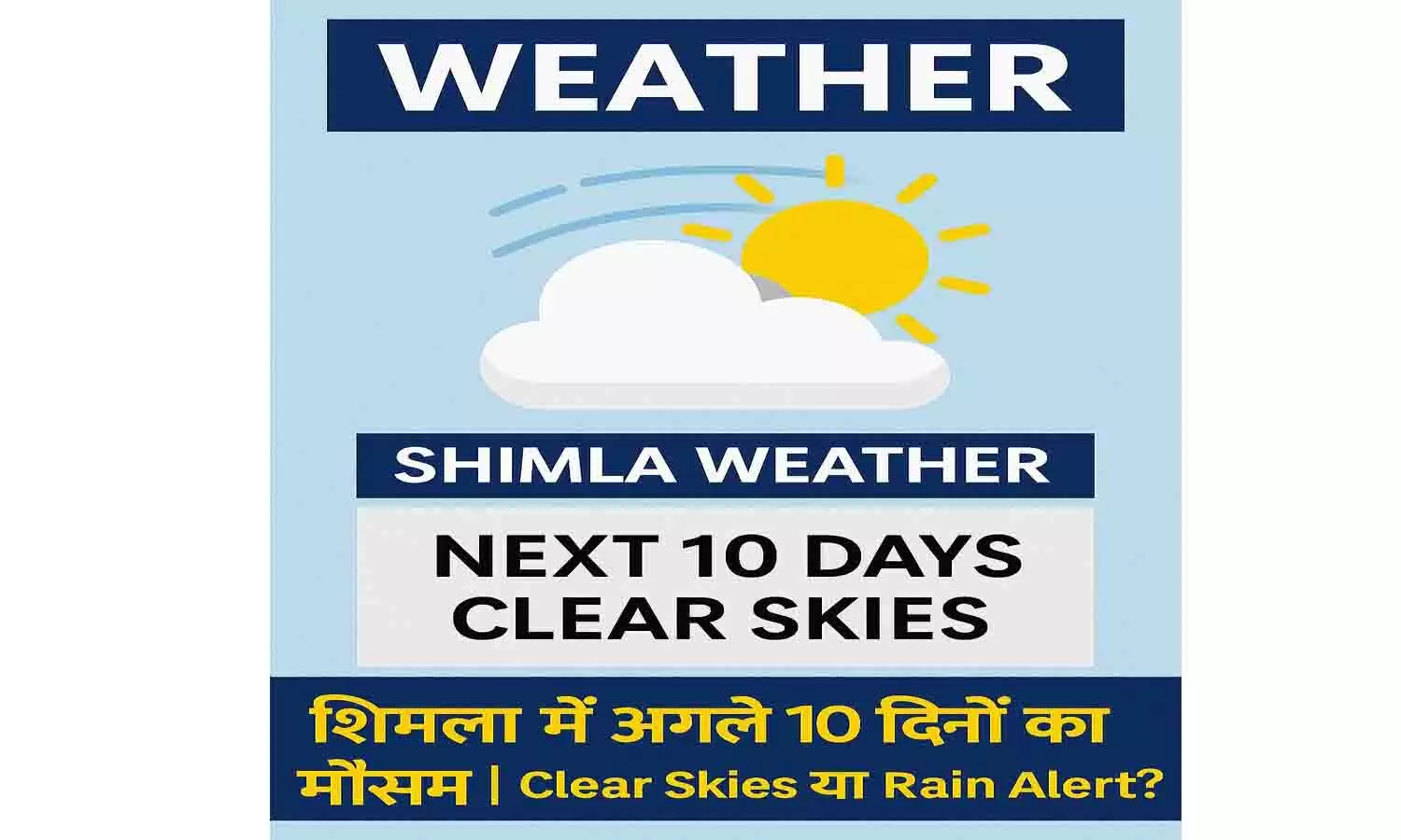 Shimla Weather Next 10 Days 202