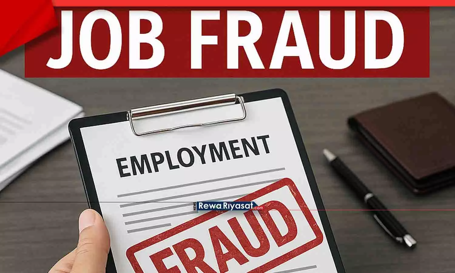 रीवा में नौकरी का झांसा देकर 1.24 लाख की ठगी, न्यायालय का लिपिक गिरफ्तार