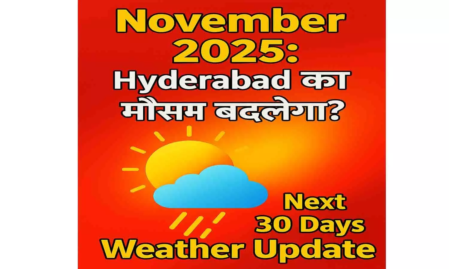 Weather In Hyderabad For Next 30 Days Update