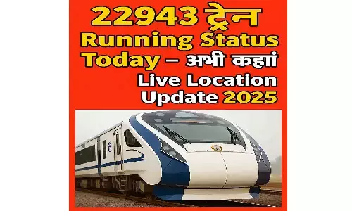 22943 Train Running Status Today