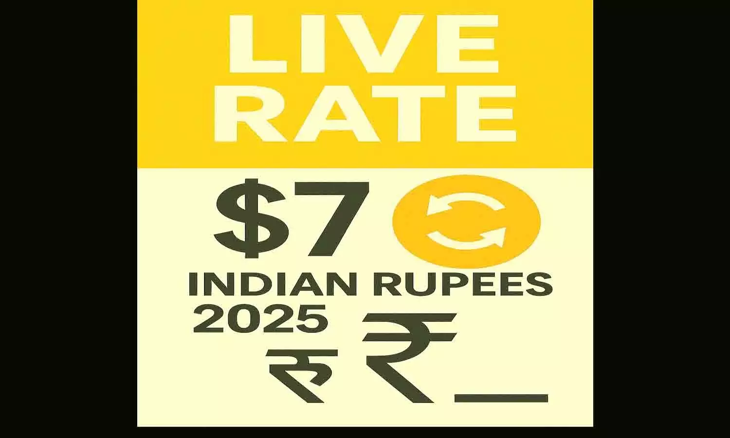 $7 in Indian Rupees 2025