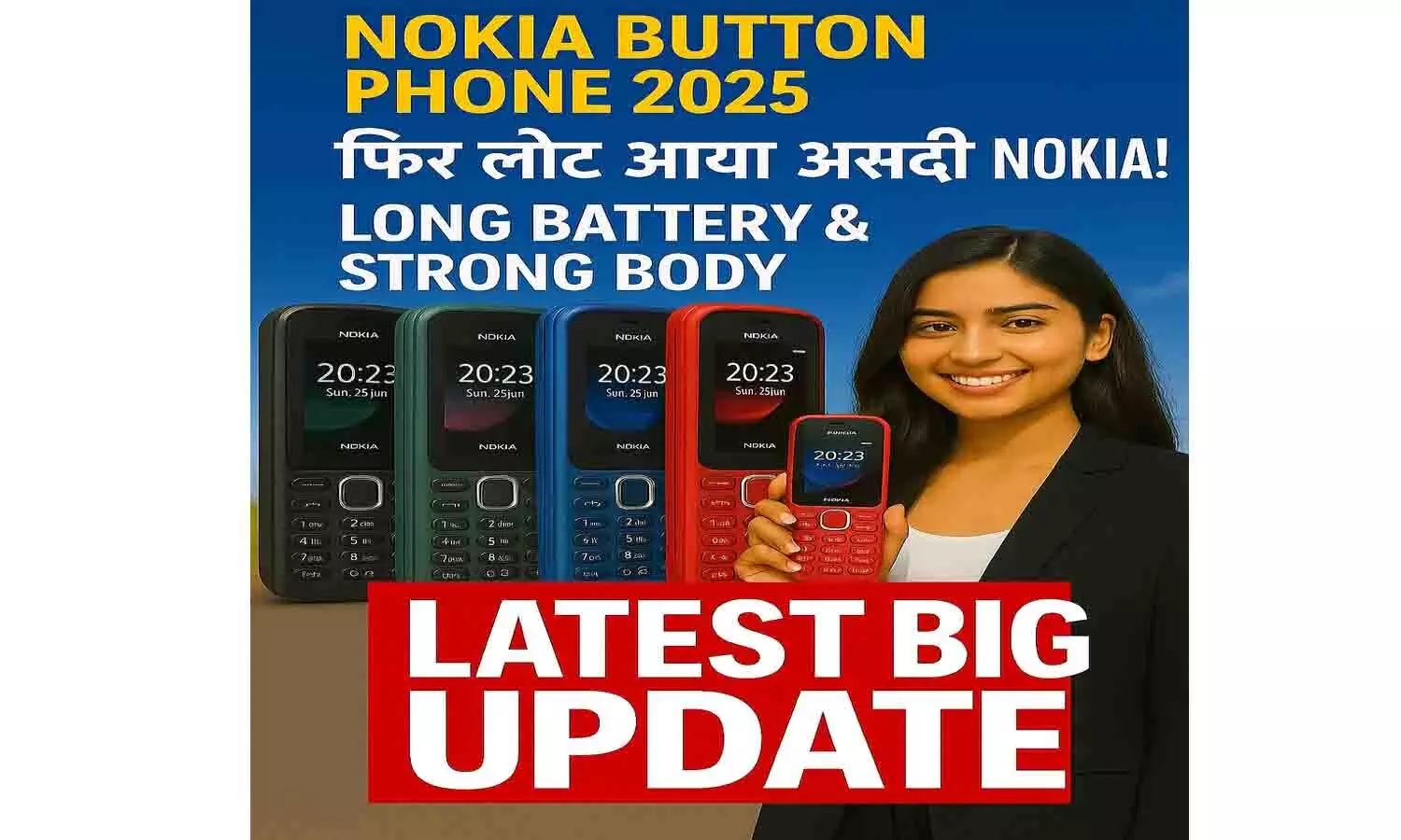 Nokia Button Phone 2025