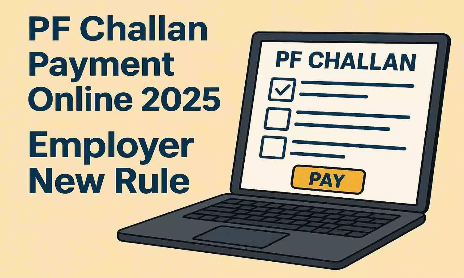 PF Challan Payment Online 2025