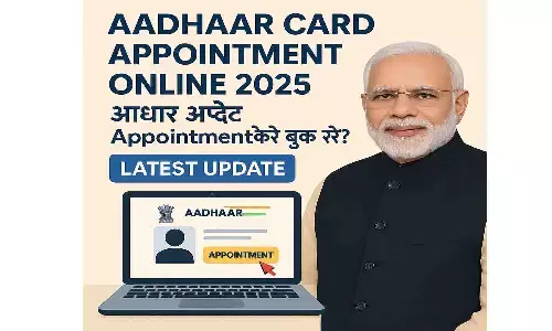 Aadhaar Card Appointment Online 2025