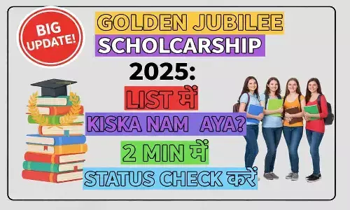 Golden Jubilee Scholarship 2025