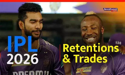 IPL 2026 Retentions And Trades Live: KKR ने वेंकटेश अय्यर और आंद्रे रसेल को रिलीज किया, जडेजा राजस्थान और संजू सैमसन चेन्नई से खेलेंगे