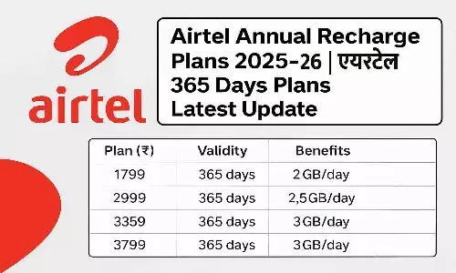 Jio Airtel Vi Annual Plans 2025–26